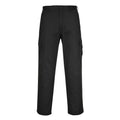 Black - Front - Portwest Mens Combat Trousers