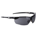 Smoke - Front - Portwest Unisex Adult Defender Safety Glasses