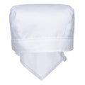 White - Front - Portwest Pro MeshAir Bandana