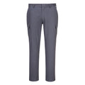 Charcoal Grey - Front - Portwest Mens Combat Stretch Slim Combat Trousers