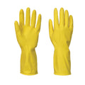 Yellow - Back - Portwest Unisex Adult A800 Latex Gloves (Pack of 240)