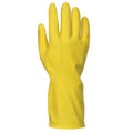 Yellow - Front - Portwest Unisex Adult A800 Latex Gloves (Pack of 240)