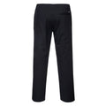 Black - Back - Portwest Mens Drawstring Trousers