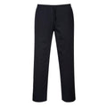 Black - Front - Portwest Mens Drawstring Trousers