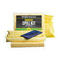 Yellow - Front - Portwest 50L Chemical Spill Kit