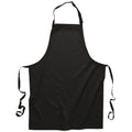 Black - Back - Portwest Unisex Adult Polycotton Apron