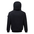 Black - Back - Portwest Mens Pewter Full Zip Hoodie