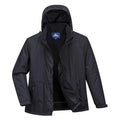 Black - Front - Portwest Mens Limax TK2 Winter Insulated Jacket