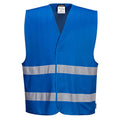 Royal Blue - Front - Portwest Unisex Adult Iona Hi-Vis Vest