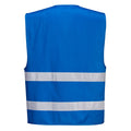 Royal Blue - Back - Portwest Unisex Adult Iona Hi-Vis Vest