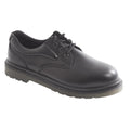 Black - Front - Portwest Mens Steelite Leather Air Cushioned Safety Shoes