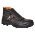 Black - Front - Portwest Unisex Adult Leather Welding Boots