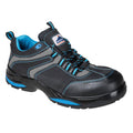 Blue - Front - Portwest Mens Operis Leather Compositelite Safety Shoes