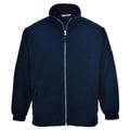 Navy - Front - Portwest Mens Windproof Fleece Jacket