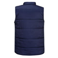 Navy - Back - Portwest Mens Shetland Body Warmer