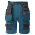 Metro Blue - Front - Portwest Mens Holster Pocket Shorts