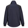 Dark Navy-Black - Back - Portwest Mens WX2 Stretch Work Jacket