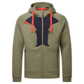 Moss Green - Front - Portwest Mens DX4 Full Zip Hoodie