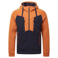 Rust - Front - Portwest Mens DX4 Full Zip Hoodie