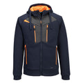 Dark Navy - Front - Portwest Mens DX4 Full Zip Hoodie