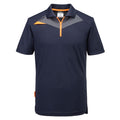 Dark Navy - Front - Portwest Mens DX4 Polo Shirt