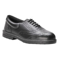 Black - Front - Portwest Mens Steelite Executive Leather Brogues