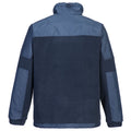 Navy - Back - Portwest Mens North Sea Fleece Jacket