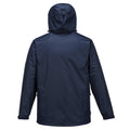 Navy - Back - Portwest Mens Argo 3 In 1 Breathable Jacket