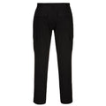 Black - Back - Portwest Mens Combat Cut Resistant Work Trousers