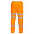 Orange - Back - Portwest Mens RT48 Triple Band Jogging Bottoms