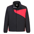Black-Red - Front - Portwest Mens PW2 Softshell Jacket