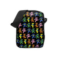 Black - Front - RockSax Dancing Bears Grateful Dead Crossbody Bag