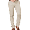 Tan - Side - Raging Bull Mens Tapered Leg Chinos