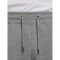 Grey Marl - Pack Shot - Raging Bull Mens Cuffed Jogging Bottoms