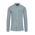 Forest - Front - Raging Bull Mens Gingham Classic Long-Sleeved Shirt