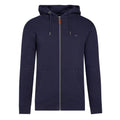 Navy - Front - Raging Bull Mens Classic Zip Front Hoodie