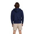 Navy - Back - Raging Bull Mens Classic Zip Front Hoodie