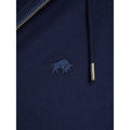 Navy - Side - Raging Bull Mens Classic Zip Front Hoodie