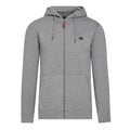 Grey Marl - Front - Raging Bull Mens Classic Zip Front Hoodie