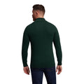 Charcoal - Lifestyle - Raging Bull Mens Classic Knitted Cashmere Blend Quarter Zip Jumper