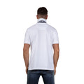 White - Back - Raging Bull Mens Classic Organic Polo Shirt