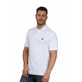 White - Lifestyle - Raging Bull Mens Classic Organic Polo Shirt