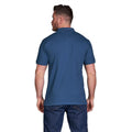 Denim - Back - Raging Bull Mens Classic Organic Polo Shirt