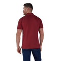 Claret - Back - Raging Bull Mens Classic Organic Polo Shirt