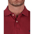 Claret - Side - Raging Bull Mens Classic Organic Polo Shirt