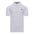 White - Front - Raging Bull Mens Classic Organic Polo Shirt