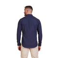 Navy - Back - Raging Bull Mens Oxford Classic Long-Sleeved Shirt