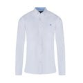 White - Front - Raging Bull Mens Oxford Classic Long-Sleeved Shirt