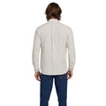 White - Back - Raging Bull Mens Country Check Brushed Cotton Long-Sleeved Shirt