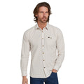 White - Side - Raging Bull Mens Country Check Brushed Cotton Long-Sleeved Shirt